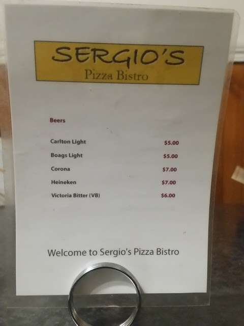 Photo: Sergio's Pizza Bistro